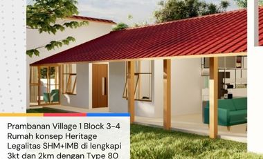Rumah Konsep Heritage Di Prambanan
