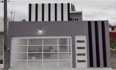 CASA NUEVA EN VENTA CON RECAMARA EN P.B. FRACCIONAMIENTO FLORESTA EN ZONA ALTA