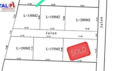 Dijual Tanah Kavling murah di area Kutuh, Kuta Selatan.