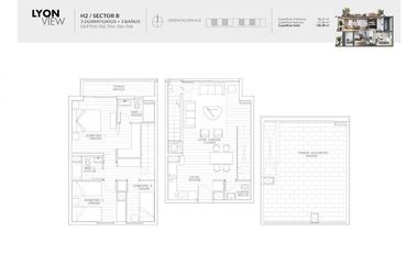 Departamento en Venta en Edificio Lyon View, Providencia, sector Ricardo Lyon, Av. Ricardo Lyon