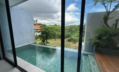 Brand New Modern Villa with Rice Field View For Sale in Canggu