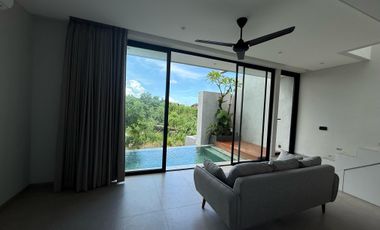 Brand New Modern Villa with Rice Field View For Sale in Canggu