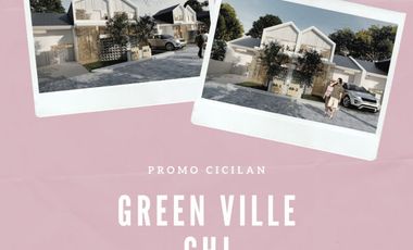 Promo Rumah 2L Green Ville Dekat POLBAN 400 Jutaan