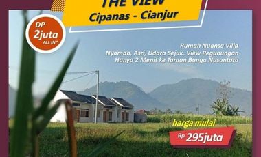 RUMAH CLUSTER RASA VILLA DEKAT TAMAN BUNGA CIPANAS PUNCAK