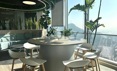 ARRIENDO OFICINA PLANTA LIBRE COSTANERA CENTER