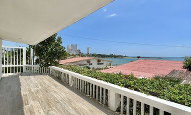 Punta Blanca, casa con vista al mar y en condominio privado, en alquiler.