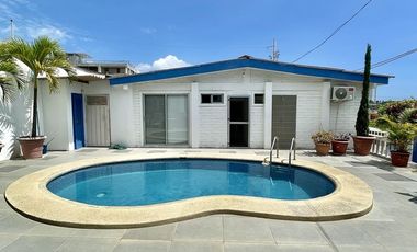 Punta Blanca, casa con vista al mar y en condominio privado, en alquiler.