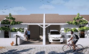 Rumah type 30 konsep minimalis dekat Polres Kulonprogo