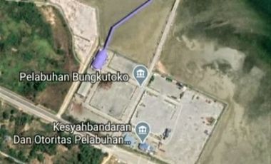 Tanah abeli strategis dekat pelabuhan bungkutoko dan terminal konteiner pelindo 4 kota kendari