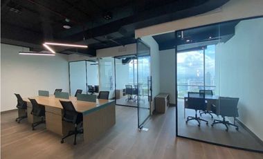 ALQUILER OFICINA AMOBLADA COSTA DEL ESTE EN  FINANCIAL PARK 104M2