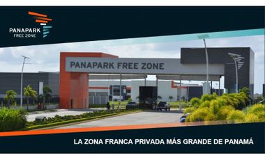 Ventas de galpones industriales y bodegas en Panapark Free Zone