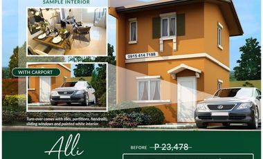 Alli Unit In Camella Butuan - RJ