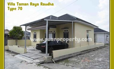 RUMAH CLUSTER CANTIK DI PANAM JL.DELIMA