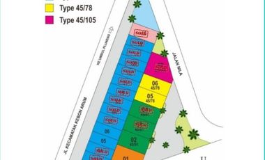 RUKO SIAP PAKAI HARGA TERMURAH DI DEPAN KANTOR CAMAT KEBONARUM