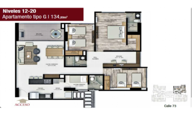 SE VENDE APARTAMENTO EN PROYECTO SAN GIORGIO EN MONTERIA