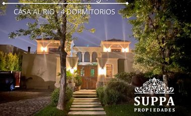 Hermosa Villa Italiana al Río en Santa Maria De Tigre - 4 Dormitorios en Suite