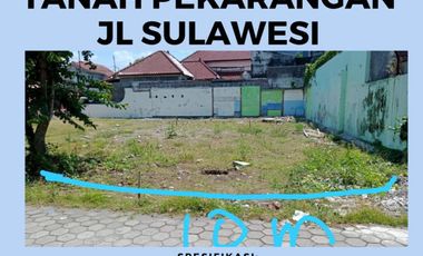 Tanah Pekaragan di Jalan Sulawesi Dekat Ringroad Utara