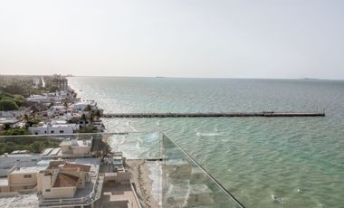 Departamentos en renta  frente a la playa, Chicxulub Puerto, amueblado