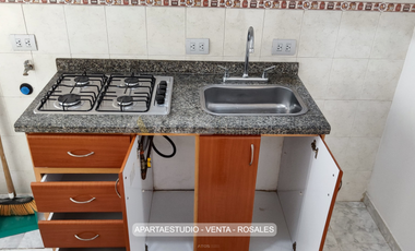 apartaestudio en venta en rosales. Cod V5761