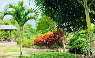 Venta Finca Vacacional con Casa  en Manabí, Cantón Flavio Alfaro (LC)