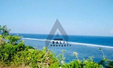 Beachfront Tanah 3.75 Hektar Pinggir Tebing Pantai Nusa Dua Bali
