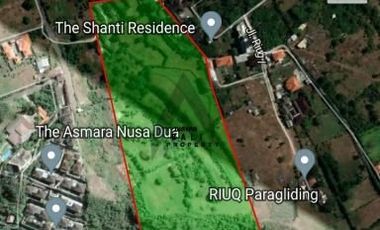 Beachfront Tanah 3.75 Hektar Pinggir Tebing Pantai Nusa Dua Bali