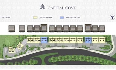Capital Cove Ruko Highclass Facade Full Kaca di BSD City