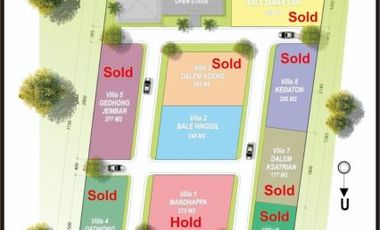 VILLA BERKUALITAS FULL FURNISHED AKSES JALAN MUDAH