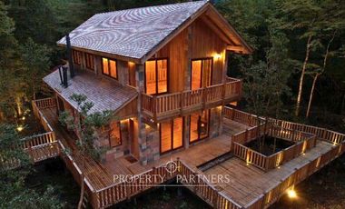 Acogedor refugio en el corazón del bosque Huilo Huilo