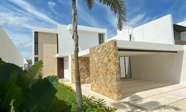 ARBOREA, venta de residencia en una privada en la zona de Conkal, Yucatán