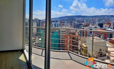 Venta departamento piso 15 con vista, 3 dor. (Parque La Carolina)