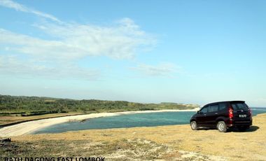Tanah Tepi Pantai Batu Dagong Lombok View Sunset + Sunrise