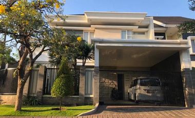 Rumah mewah di deltasari regency , waru sidoarjo