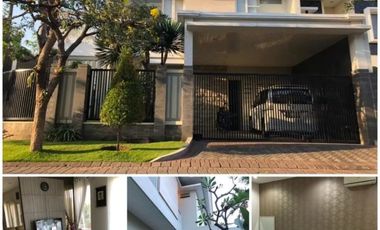 Rumah mewah di deltasari regency , waru sidoarjo