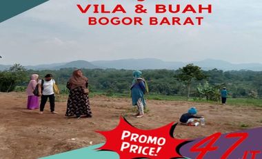 KAVLING TANAH VILA DAN BUAH MURAH AGROHILLS DI BOGOR (PROMO)
