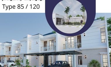 RUMAH CLUSTER BERKONSEP URBAN NATURAL LIVING LOKAS 5 MENIT KE JL SUDIRMAN
