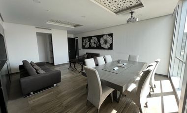 SE RENTA OFICINA EQUIPADA Y AMUEBLADA CORPORATIVO LOMAS DE ANGELOPOLIS