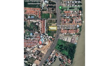 VA A SAMBORONDÓN KM. 2.5 VENDO LOTE COMERCIAL REA: 7.500 mts