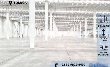 Great industrial warehouse for rent in Toluca