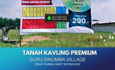 Tanah Kavling 200 Jutaan Pingir Jalan Guru Sinumba Medan