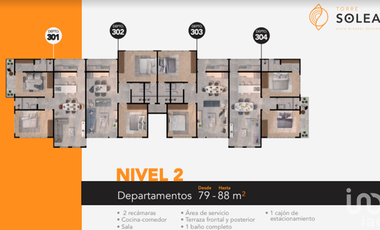 Departamento residencial de preventa en Mineral de la Reforma Hgo.