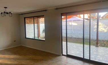 Casa 3D/3B con terraza en Portones de Machalí - Ideal familias