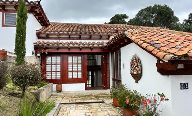 Casa En Venta En Sindamonoy, Chia, Cundinamarca