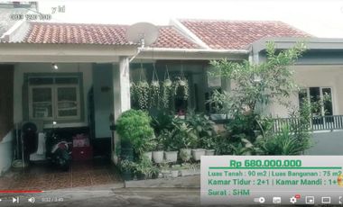 Dijual Rumah Siap Huni Sentul City || Semi Furnis || Rp 680 Jt