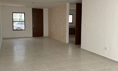 Venta de casa en Privada Botánico, Modelo 186, Conkal, Mérida