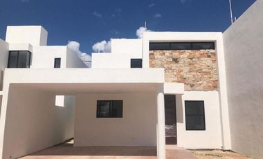 Venta de casa en Privada Botánico, Modelo 186, Conkal, Mérida