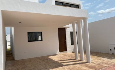 Venta de casa en Privada Botánico, Modelo 186, Conkal, Mérida