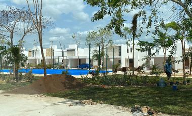 Venta de casa en Privada Botánico, Modelo 186, Conkal, Mérida