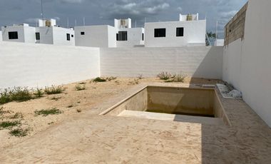 Venta de casa en Privada Botánico, Modelo 186, Conkal, Mérida
