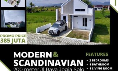 Rumah Dijual Di Jogonalan Sisa 1 Unit Terakhir Konsep Scandinavian
